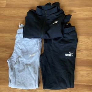 Women puma sweatpants/jacket set